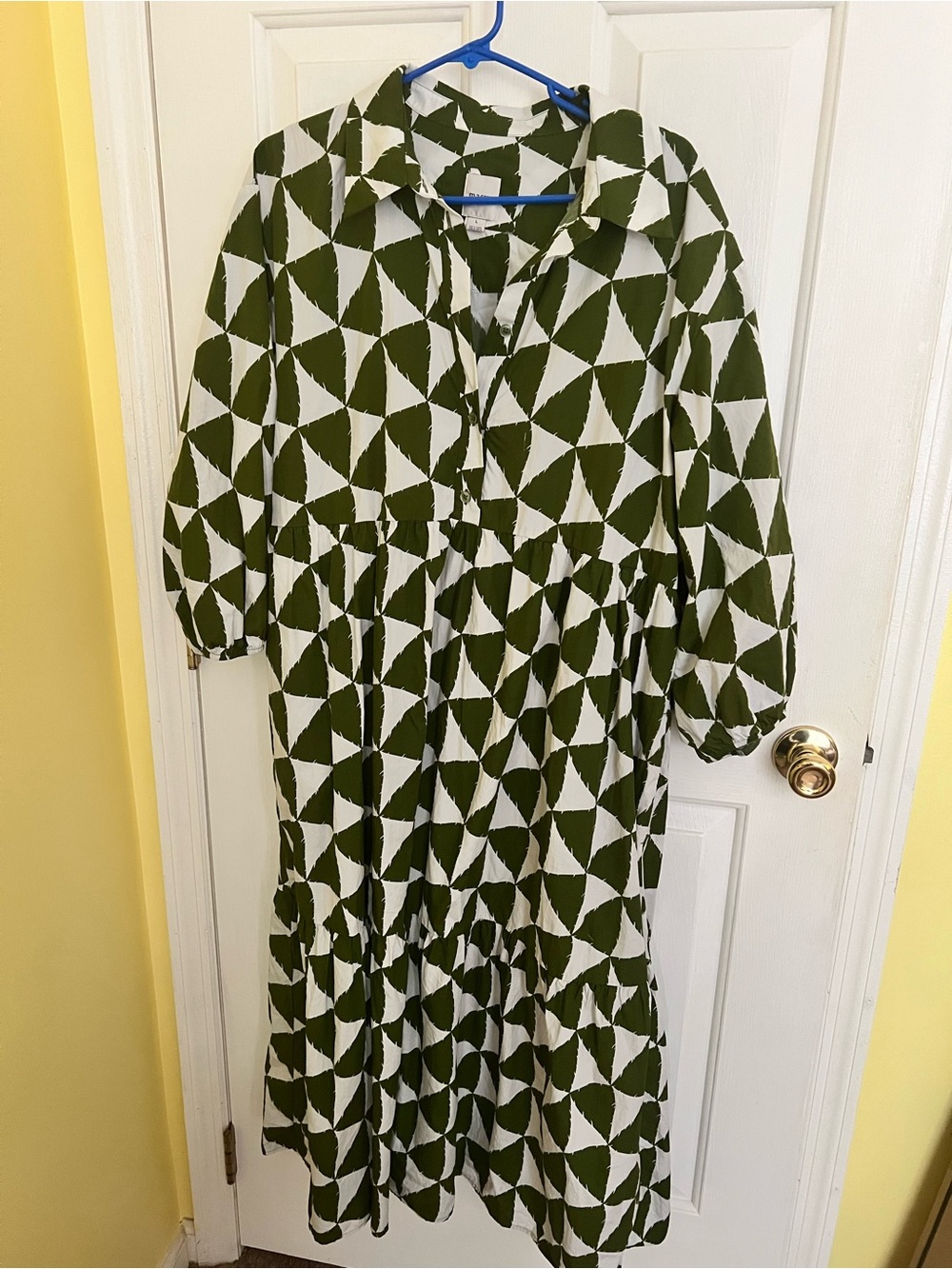 Maeve Bettina Tiered Midi dress, size large - Picture 2 of 6